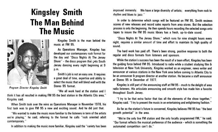 Kingsley H Smith at WAYV