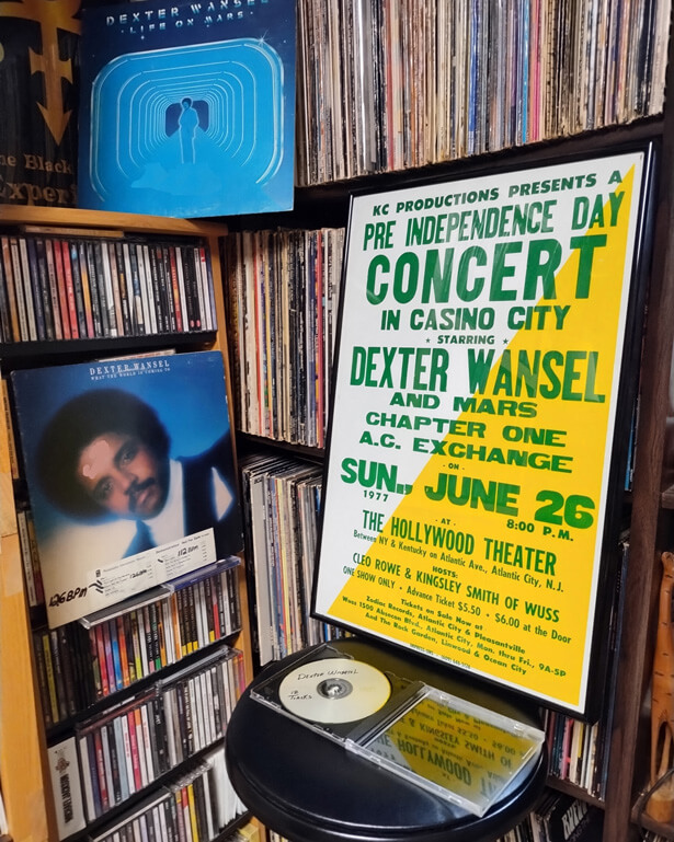 Dexter Wansel Concert Poster