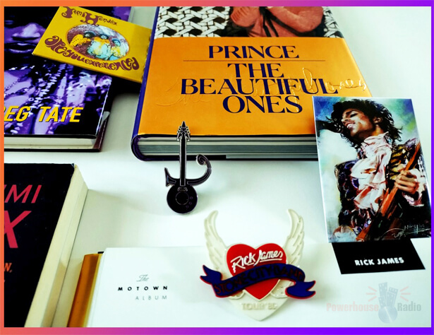 Hendrix, Prince, Motown books