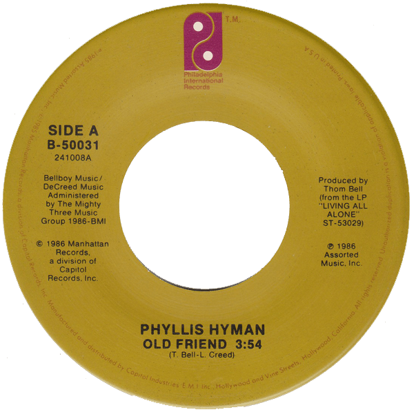 Phyllis Hyman Old Friend