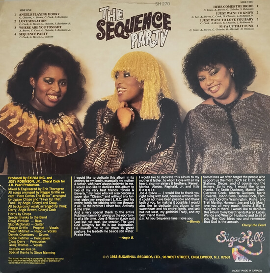 The Sequence  Party back